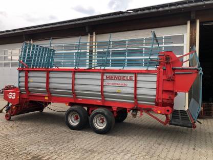 Mengele LAW 400 Quadro, Bordhydraulik mit el. Bedienung