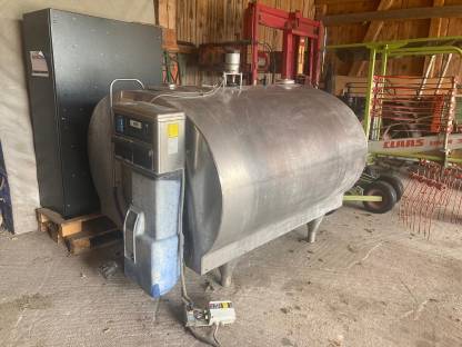 Delaval Milchtank 2.650/3.000 l Milchkühltank