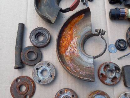 Bild 2:Restteile Flex Bohrmaschine, Schrauber