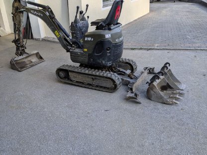 Bild 3:Minibagger Kubota U10-3