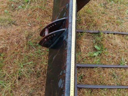 Bild 2:Frontladergabel Hydrac, Ballengabel, Rundballengabel