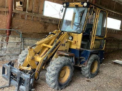 Radlader 10 E von Hanomag gebraucht