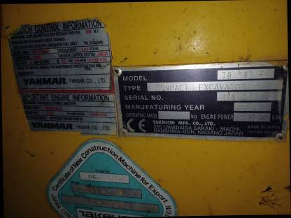 Bild 4:Bagger Takeuchi TB 180 FR