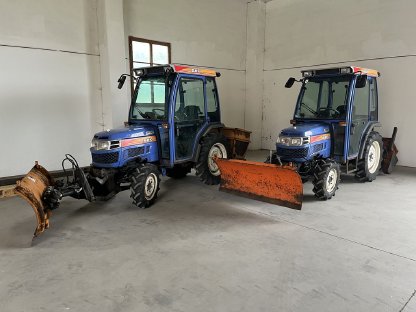 ISEKI Allrad, Hubwerke und Zapfwelle