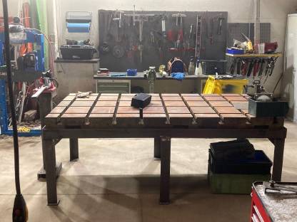 Bild 4:Schweißtisch Spanntisch