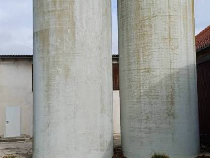 Silos zur Verwendung als Abdeckung und Unterstand
