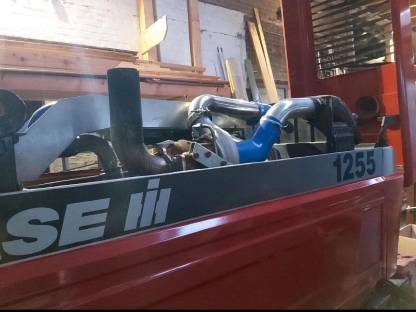 Bild 8:Case 1255 - guter gepflegter Traktor