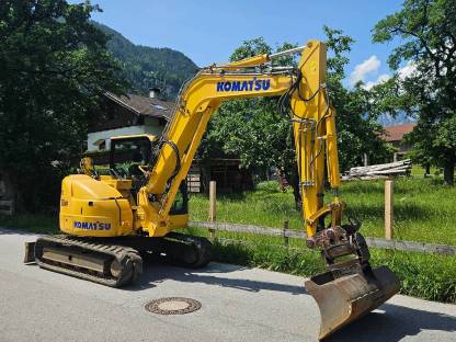Bild 8:Komatsu PC88 mit Powertilt, Bagger, Takeuchi Kurzheck
