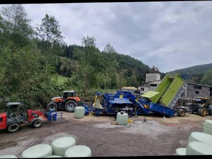 Bild 5:Maisballen Ernte 2025