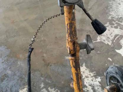 Bild 6:Rüttelplatte Wacker Typ 2350 / ES 75