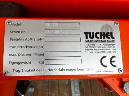 Bild 5:Tuchel SK200 Schneeschild