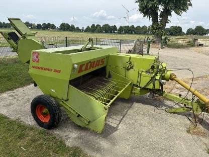 Bild 7:HD Ballenpresse Claas Markant 50 m. hydr. Schleuder