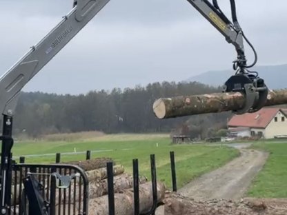 Bild 2:Forstanhänger Rückewagen Trejon Multiforest MF 950/V 6500