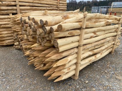 Bild 4:Akazienpfähle