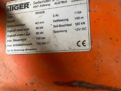 Bild 6:Tiger Rückewagen 8 t