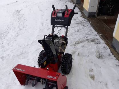 Bild 5:Schneefräse Canadiana