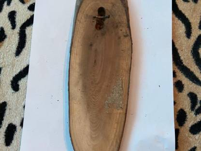 Bild 2:Rehbrett, Eibe Brettchen, Rehbock