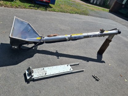 Bild 2:Förderschnecke Edelstahl Überladeschnecke Hydraulikschnecke T 206/5