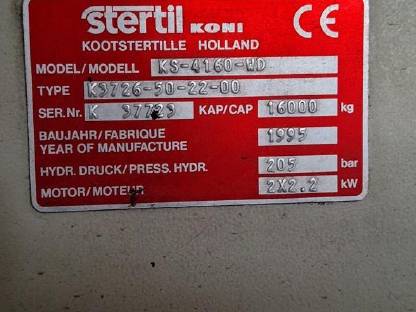 Bild 4:16-Tonnen Hebebühne für Traktor, Lkw, Unimog und Anhänger