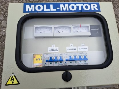 Bild 3:Zapfwellengenerator Moll-Motor ZG-140/31,5AM