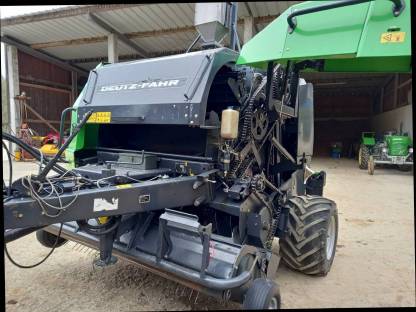 Bild 4:Rundballenpresse Deutz-Fahr Festkammerpresse Fixmaster 225