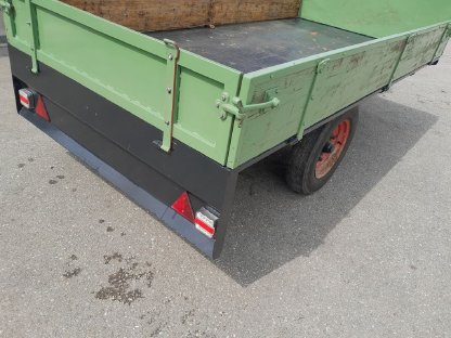 Bild 6:Anhänger für Traktor mit Beleuchtung, 1-achsig, 155x315 cm