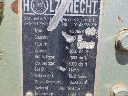 Bild 3:Holzknecht HS 206 BUE