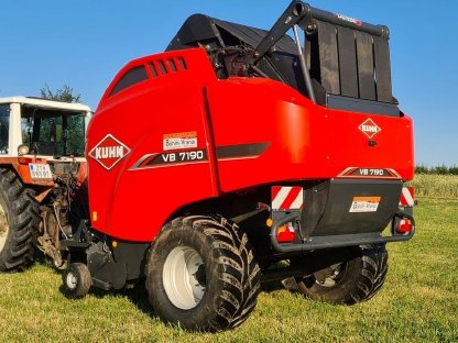 Rundballenpresse Kuhn VB 7190 - 23 Messer