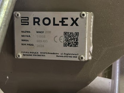 Bild 3:Duplex Messerwalze Rolex WNCF200