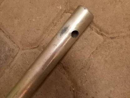 Bild 5:Zinkenträger Welle Claas