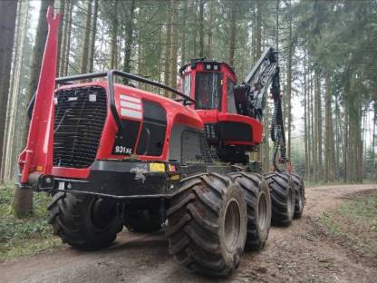 Bild 7:Harvester Komatsu 931xc