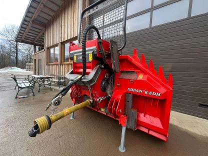 Bild 3:Krpan 6,5DH Seilwinde