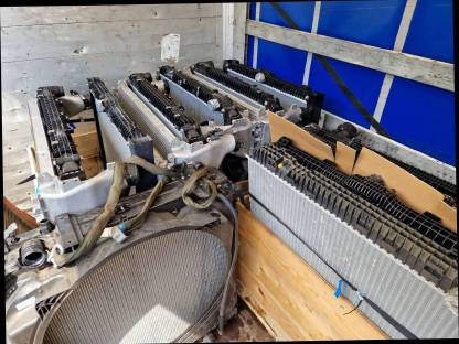 Bild 2:Kühler, Wasser und Ladeluftkühler MB Arocs