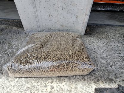 Bild 2:Strohpellets 6 mm