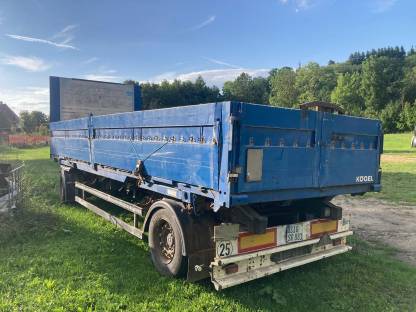 Bild 7:Ballenwagen Kögel 18 t Zweiachser Wechselbrücke Lafette