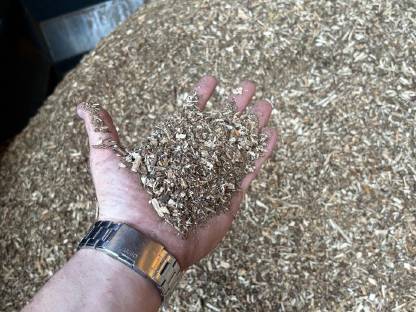 Bild 4:Hackschnitzel