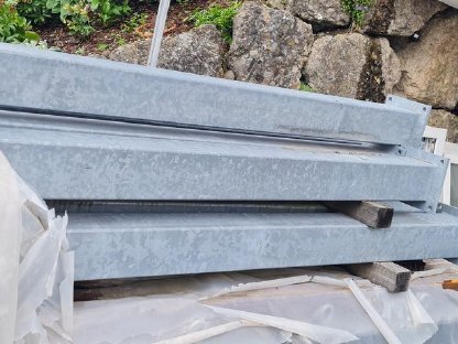 Bild 4:I-Träger Verzinkt