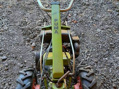 Rasant Puma mit Rotax Motor würde als Einachsschlepper.