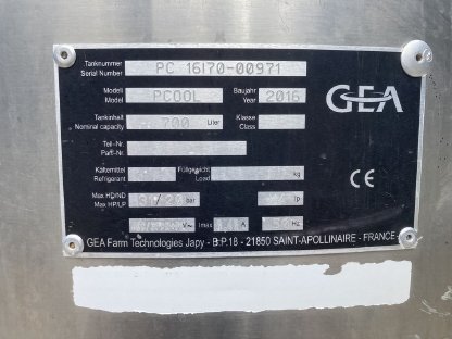 Bild 2:Milchtank 700 l