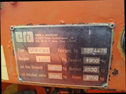 Bild 3:Dumper, ERA DHK 4300