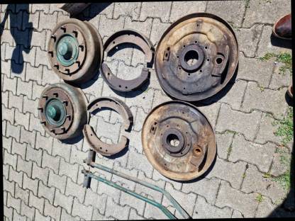 Bild 3:Steyr 180a Halbachsen mit Bremse