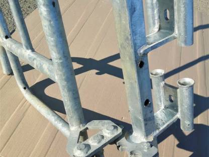 Bild 2:Pendeltür für Selbstfangstand, Big Dutchman