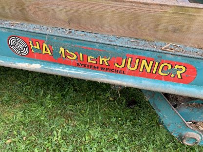 Bild 7:Ladewagen Steyr Hamster Junior, System Weichel