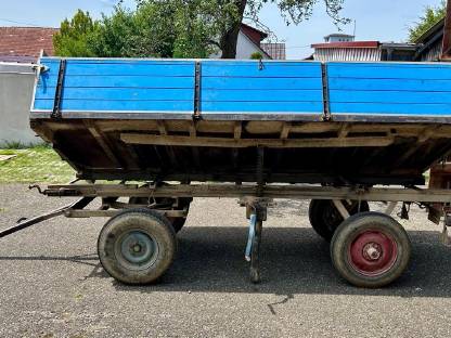 Bild 5:Gebrauchter 2-Achsanhänger mit Kippvorrichtung