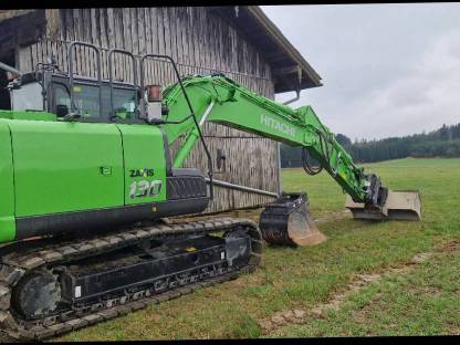 Hitachi ZX 130-7 Kettenbagger 90h Oilquick Neuwertig Bj. 9/23