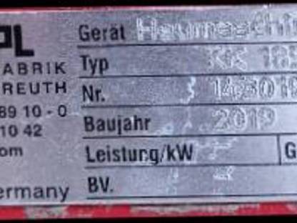 Bild 2:Köppl Bandrechen KK185