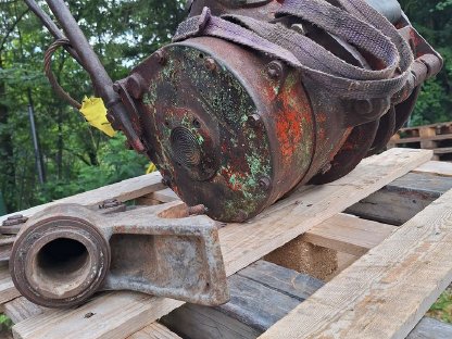 Bild 2:Steyr Traktor Seilwinde Original