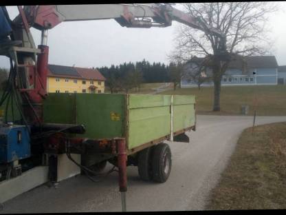 Bild 7:Rückewagen, Plattowagen