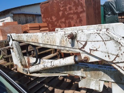 Bild 3:Frontlader Steyr