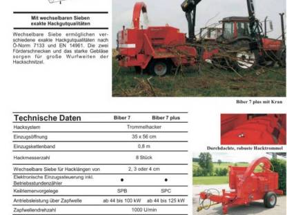 Hacker Häcksler Eschlböck Biber 7